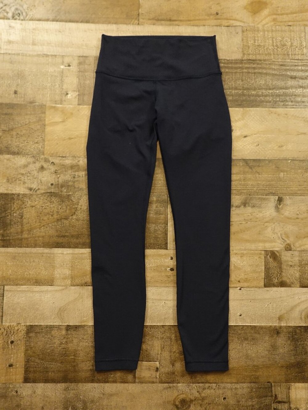 Lululemon Wunder Under Hi-Rise 7/8 Tight Women's 6 Navy 26" Luon Yoga